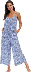 img 4 attached to Wexcen Jumpsuits: Stylish Sleeveless Rompers for Women - Jumpsuits, Rompers & Overalls