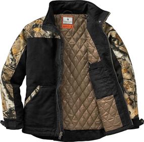 img 2 attached to Rugged And Stylish: Legendary Whitetails Canvas Cross Trail Workwear Jacket For Men