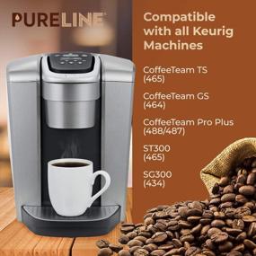 img 3 attached to Pureline Charcoal Water Filters (12 Pack) - Compatible With Multiple Capresso Coffee Brewers And Machines For Optimal Brewing