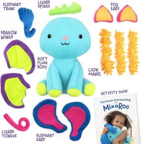 img 1 attached to 12 Plush Mixaroo Stuffed Animals For Social & Emotional Learning - Ages 2+ | Educational Insights