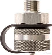 🔧 valvomax m18-1.50 stainless oil drain valve - easy & quick drain, no mess - with stainless drain hose attachment logo