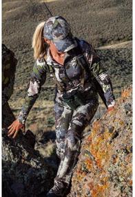 img 2 attached to Women'S Lightweight Hunting Pullover - Prois Olann Merino Half-Zip With High Visibility Features