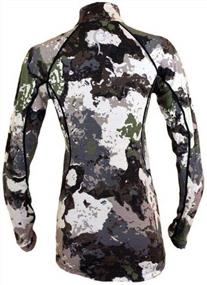 img 3 attached to Women'S Lightweight Hunting Pullover - Prois Olann Merino Half-Zip With High Visibility Features