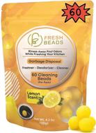 🍋 60-count lemon scented sink garbage disposal cleaner, freshener & deodorizer capsules logo