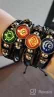 img 1 attached to Genshin Bracelet Luminous Element Bracelets Boys' Jewelry review by Paul Walters