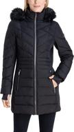 london fog womens puffer detachable women's clothing : coats, jackets & vests logo