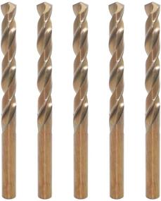 img 4 attached to 5Pcs Of M35 Cobalt Steel Drill Bits With Straight Shank For Efficient Cutting Of Hard Metals