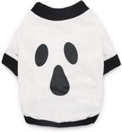 👻 hilarious ghost t-shirt for small and medium dogs - perfect pet dog halloween shirt! логотип