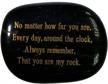 engraved rock: the perfect long distance relationship gift logo