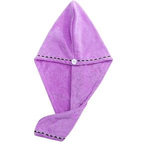 img 4 attached to 🧡 NIUTA Purple Microfiber Quick-Drying Towel: Highly Absorbent & Super Quick-Dry