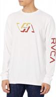 rvca graphic sleeve shirt black logo