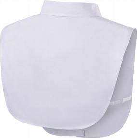img 1 attached to ANZERMIX Women'S Detachable Half Shirt Blouse Fake Collar 2 Pack