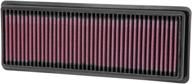 🔍 k&amp;n high performance engine air filter: premium, washable replacement filter compatible with 2012-2017 fiat (500, abarth) - 33-2487 logo