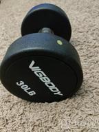 img 1 attached to VIGBODY Dumbbell Weights Barbell With Metal Handles For Strength Training, Full Body Workout, Functional And HIT Workout Single review by Christopher Karamba