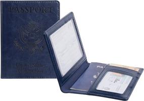 img 4 attached to Passport Topcci Multifunction Protector Waterproof Travel Accessories and Passport Covers
