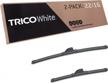 experience ultimate winter driving with trico white® automotive replacement windshield wiper blades - pack of 2 (22 inch & 16 inch) - improve road visibility with extreme weather performance logo