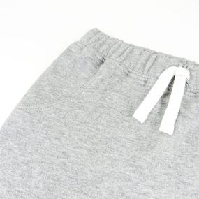 img 3 attached to 👶 Organic Cotton Harem Sweatpants: HonestBaby Baby 2-Pack for Enhanced Comfort