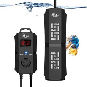 img 4 attached to AQQA Submersible Temperature Controller Freshwater Fish & Aquatic Pets via Aquarium Heaters & Chillers