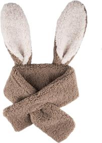 img 4 attached to Surblue Rabbit Cashmere Animal Autumn Girls' Accessories in Cold Weather