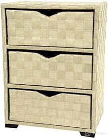 img 1 attached to Oriental Furniture Natural Fiber Drawers Furniture ~ Bedroom Furniture