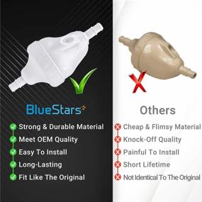 img 3 attached to Polaris Pool Cleaner Replacement Part - [Upgraded] G52 Backup Valve Kit By Blue Stars: Improved Lifespan & Crack-Resistant Casing For 180, 280, 380, 480 & 3900 Models (White)