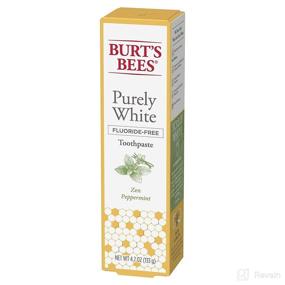 img 3 attached to 🌿 Purely Peppermint Oral Care Toothpaste by Burt's Bees