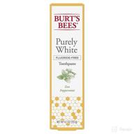 🌿 purely peppermint oral care toothpaste by burt's bees logo