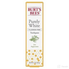 img 4 attached to 🌿 Purely Peppermint Oral Care Toothpaste by Burt's Bees