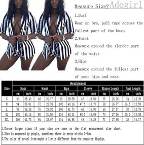 img 1 attached to Stylish & Chic: Women'S Two Piece Suit Set With Jacket & Shorts - Belted & Sexy