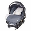 baby trend ally infant car seat travel system with cozy cover for babies up to 35lbs in gray magnolia logo