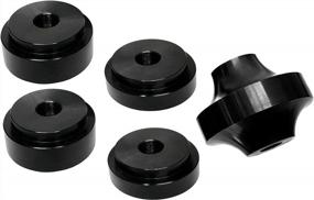 img 1 attached to PitVisit Solid Differential Mount And Side Inserts Compatible With Mitsubishi Lancer Evo X GSR & MR 2008-2013 Solid Billet Aluminum Black