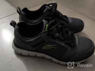 img 1 attached to 👟 Knockhill Charcoal: Stylish and Comfortable Skechers Men's Track Shoes review by Tyrell Rike