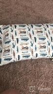 img 1 attached to Organic Cotton Toddler Pillow & Pillowcase - 13X18 My Little Dreamy Kids Sleeping, Travel & Bed Pillows (Vroom) review by David Gonzalez