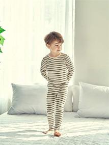 img 2 attached to AVAUMA Pajama Toddler Sleepwear Jam_Indi Apparel & Accessories Baby Boys and Clothing