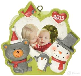 img 3 attached to 🎄 Recordable Christmas Tree Ornament with Photo Holder by Hallmark