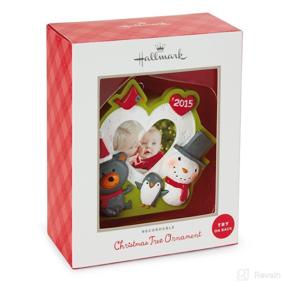 img 1 attached to 🎄 Recordable Christmas Tree Ornament with Photo Holder by Hallmark