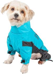 img 3 attached to 🐶 Quantum-Ice Full-Bodied Adjustable Dog Jacket with Blackshark Technology, featuring 3M Reflective Elements