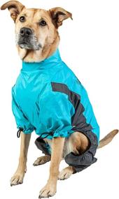img 1 attached to 🐶 Quantum-Ice Full-Bodied Adjustable Dog Jacket with Blackshark Technology, featuring 3M Reflective Elements