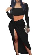 yllision cianine pieces outfit halter women's clothing ~ skirts логотип