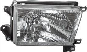 img 4 attached to TYC 20-5651-00 Toyota 4 Runner Passenger Side Headlight Assembly - High Quality Replacement Part