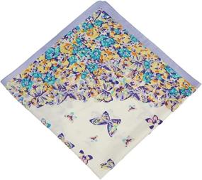 img 2 attached to Formal Style Scarves & Wraps for Women - Butterfly Print in Purple - Top Women's Accessories