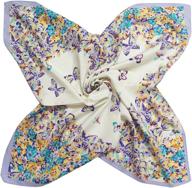 formal style scarves & wraps for women - butterfly print in purple - top women's accessories logo