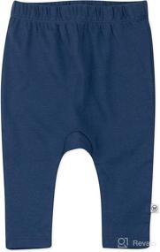 img 2 attached to 👶 Honest Baby Organic Cotton Cuff-Less Harem Pants Multi-Pack: Premium Quality for Infants