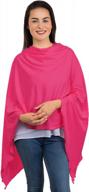 upf 50+ women's sun shawl - nozone anza logo