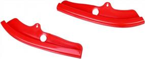 img 3 attached to Upgrade Your Dodge Challenger Scat Pack With Keptrim Front Bumper Lip Splitter Protector Cover - Red (2015-2021 Compatible, 2Pcs)