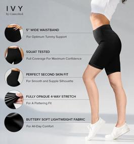 img 3 attached to Women's Premium Buttery Soft High Waisted Leggings in Full Length, Capri Length, and Shorts, Regular and Plus Sizes - 5 Inch - Shop Now!
