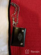 img 1 attached to Dickies Trifold Chain Wallet: Stylish and Compact Size with Built-in Chain review by Cris Walton
