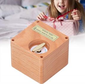 img 4 attached to Castle In The Sky Retro Music Box - Wooden Musical Gift For Christmas, New Year & Birthday Girlfriend Lover!