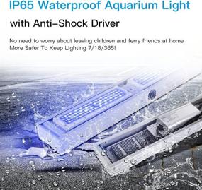 img 3 attached to 🐠 Dimmable GYIELDS LED Aquarium Light Full Spectrum for Coral Reef Marine Fish Tank Growth LPS/SPS (120W)