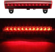 🚨 husuku high mount third brake light fits chevrolet tahoe gm/suburban/gmc/yukon 2000-2006 led rear cargo light/stop led light (red housing) логотип